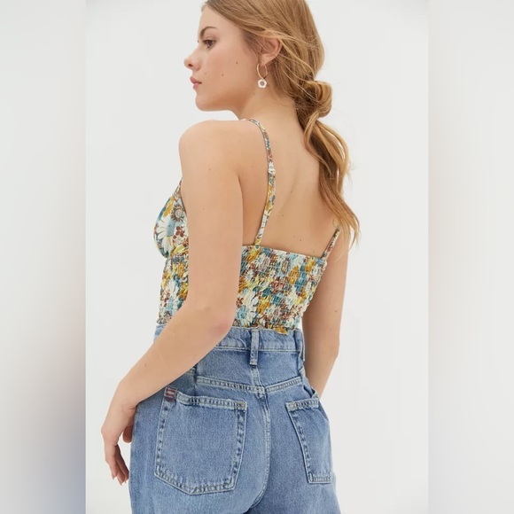 Urban Outfitters Margo Smocked Cami - Picture 2 of 5